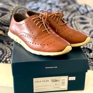 Women's ZERØGRAND Wingtip Oxford